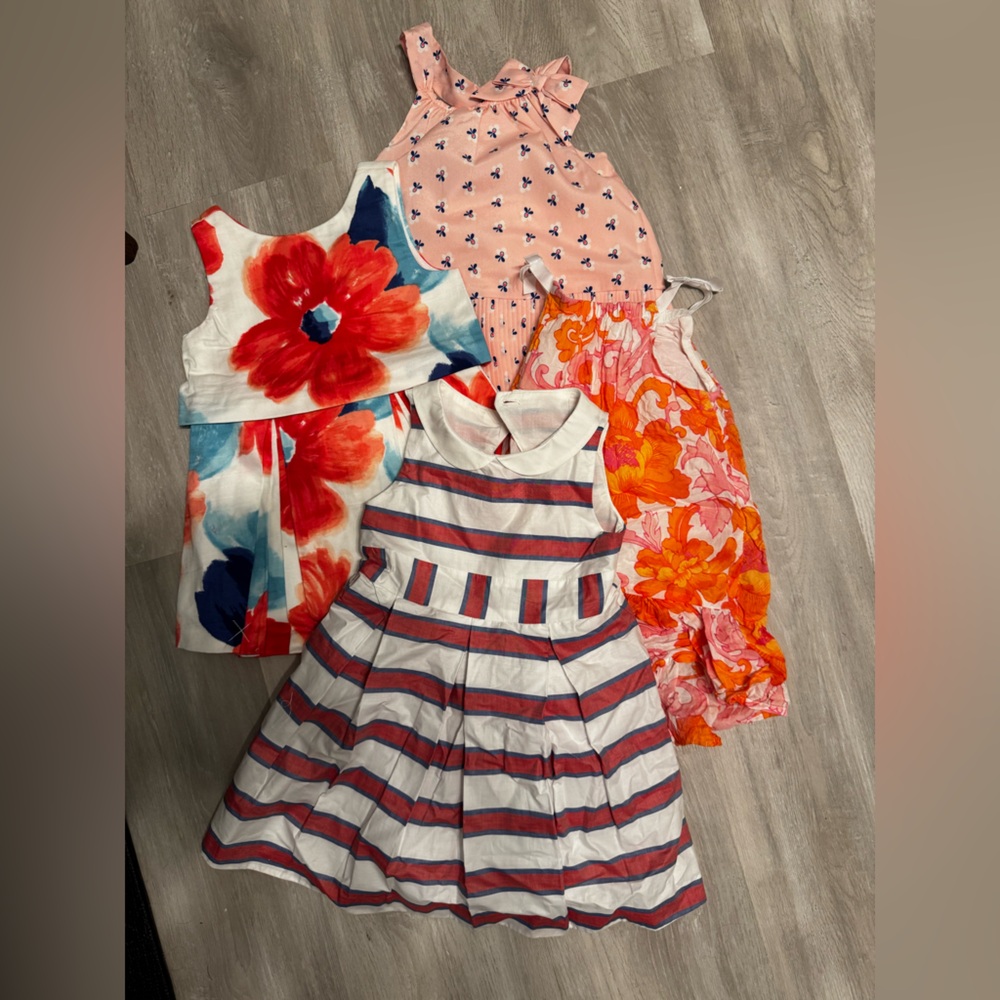 Janie and Jack dresses.  12/18 months
